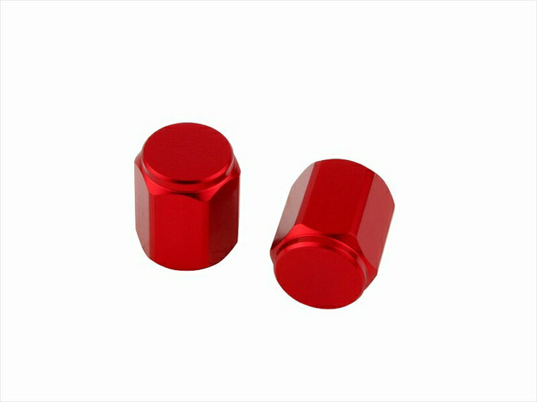 POSHFAITH｜ポッシュフェイス ヘックスエアーバルブ（プレーン） 2pcs／レッド｜000804-02