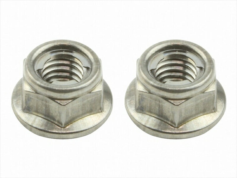 POSHFAITH｜ポッシュフェイス M6フランジロックナット ステンレス 2PCS｜900156-S2