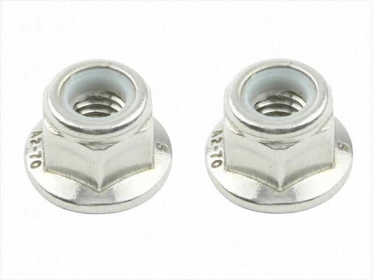 POSHFAITH｜ポッシュフェイス M6フランジナイロンロックナット ステンレス 2PCS｜900256-S2