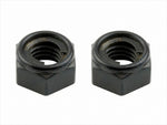 POSHFAITH｜ポッシュフェイス M8ロックナット ブラック 2PCS｜900058-K2