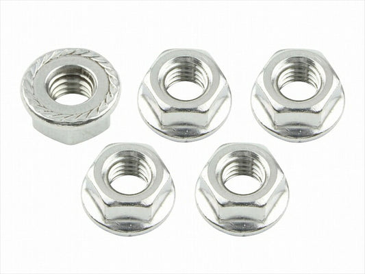 POSHFAITH｜ポッシュフェイス M6フランジナット ステンレス 5PCS｜900026-S1