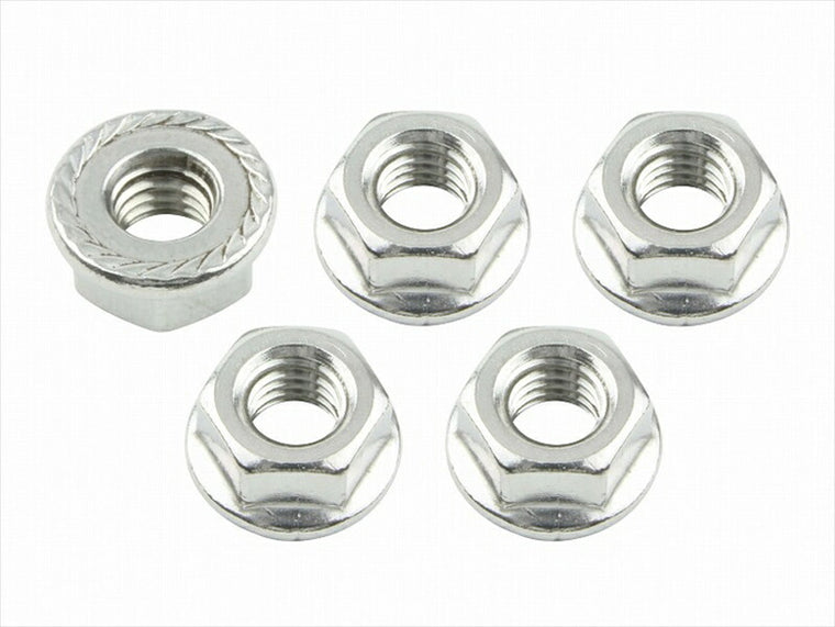 POSHFAITH｜ポッシュフェイス M6フランジナット ステンレス 5PCS｜900026-S1