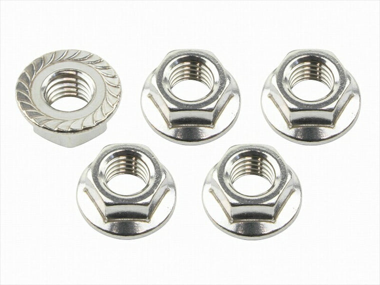 POSHFAITH｜ポッシュフェイス M8フランジナット ステンレス 5PCS｜900028-S1