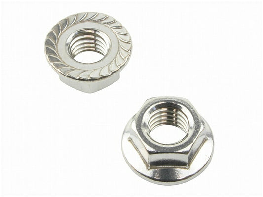 POSHFAITH｜ポッシュフェイス M8フランジナット ステンレス 2PCS｜900028-S2
