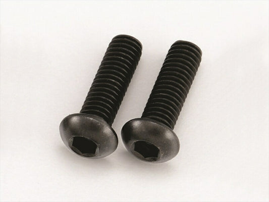 POSHFAITH｜ポッシュフェイス ボタンキャップボルトセット M5X25 BLK／2PCS｜920525-B9