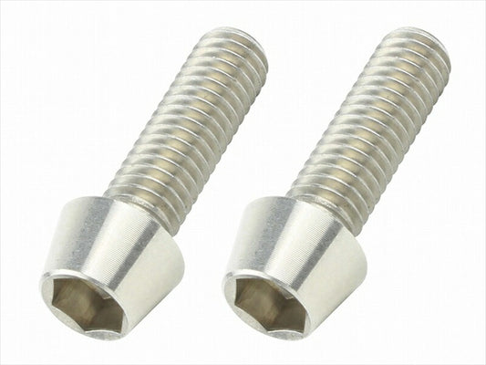 POSHFAITH｜ポッシュフェイス テ-パ-キャップボルトセット M6X20 2PCS｜900620-T2