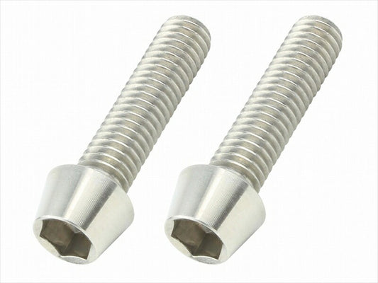 POSHFAITH｜ポッシュフェイス テ-パ-キャップボルトセット M6X25 2PCS｜900625-T2