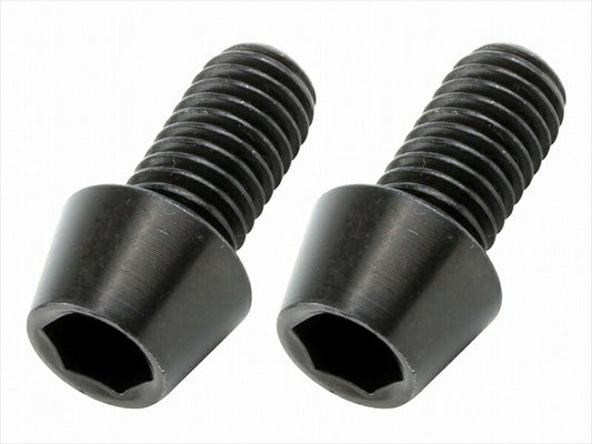 POSHFAITH｜ポッシュフェイス テ-パ-キャップボルトブラックセット M8X15／2PCS｜900815-T9