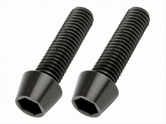 POSHFAITH｜ポッシュフェイス テ-パ-キャップボルトブラックセット M8X30／2PCS｜900830-T9