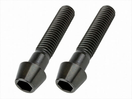 POSHFAITH｜ポッシュフェイス テ-パ-キャップボルトブラックセット M8X40／2PCS｜900840-T9