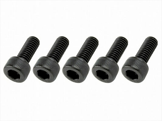 POSHFAITH｜ポッシュフェイス キャップボルトセット M6X15 ブラック 5PCS｜900615-K1