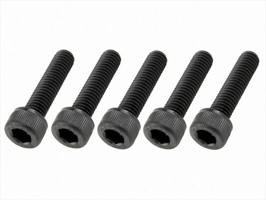 POSHFAITH｜ポッシュフェイス キャップボルトセット M6X25 ブラック 5PCS｜900625-K1