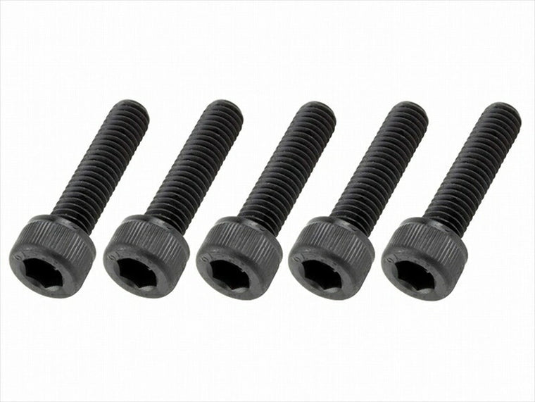 POSHFAITH｜ポッシュフェイス キャップボルトセット M6X25 ブラック 5PCS｜900625-K1