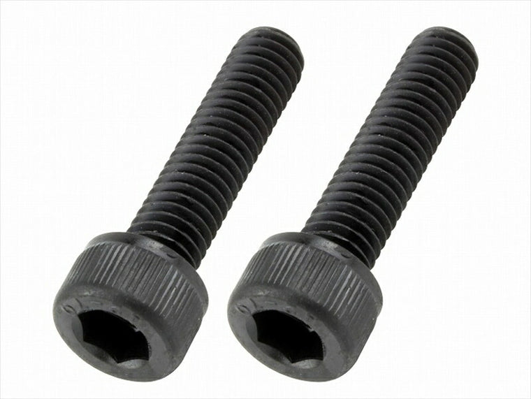 POSHFAITH｜ポッシュフェイス キャップボルトセット M6X25 ブラック 2PCS｜900625-K2