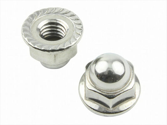 POSHFAITH｜ポッシュフェイス M6フランジフクロナット ステンレス 2PCS｜900086-S2