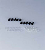 POSHFAITH｜ポッシュフェイス スクリーンビスブラックM5X10 10PCS／SET｜990510-06