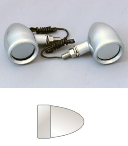 CF-POSH シーエフポッシュ ニュースクールウインカー 2個入 M10 メッキ クリアーレンズ カタログ品番：P057-1073 メーカー品番：201511-SLM