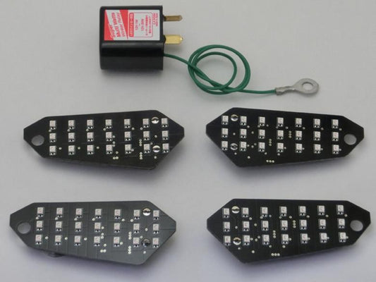 CF-POSH シーエフポッシュ LEDカスタマイジングキットシーケンシャル Z250 SL NINJA250SL カタログ品番：P089-4396 メーカー品番：485980