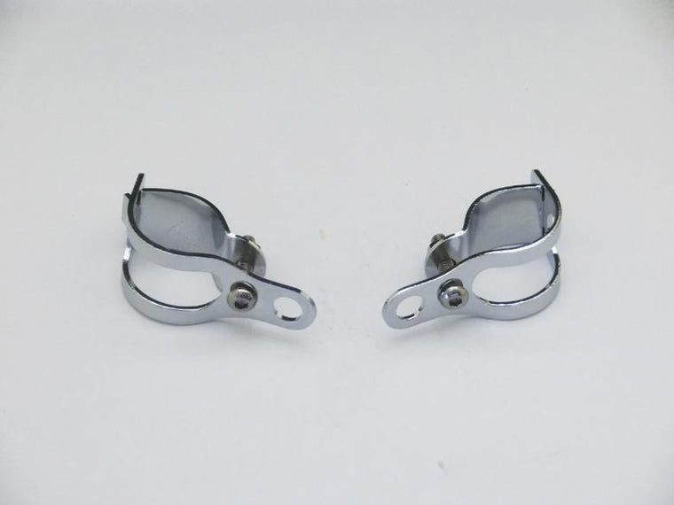 CF-POSH シーエフポッシュ ウインカーステー メッキ 2pcs フォーククランプタイプ 30-36mmヨウ カタログ品番：P098-6131 メーカー品番：295717