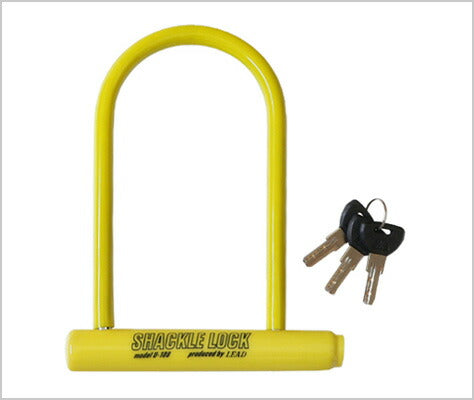 リード リード シャックルロック U-108 イエロー カタログ品番：P074-1656 メーカー品番：4952652041008
