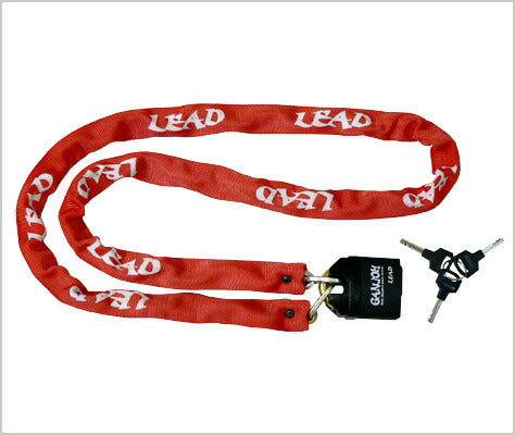 リード リード 頑鍵くん チェーンロック レッド GD-2507 カタログ品番：P074-3340 メーカー品番：4952652041060