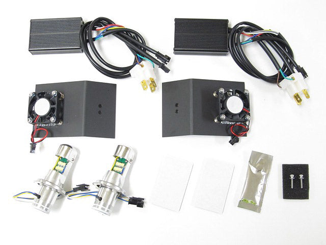 Protec プロテック LB4-RN LEDヘッドライトバルブ NSR250R -SE -SP 90-93(MC21) 94-99(MC28) 2灯キット カタログ品番：P075-4029 メーカー品番：65005