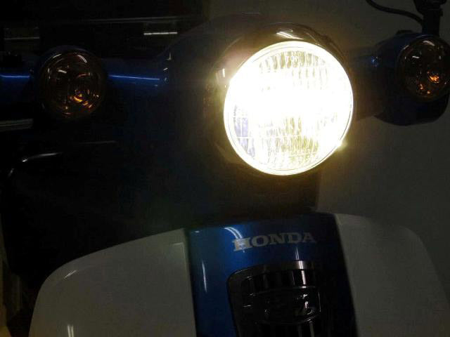 Protec プロテック LBH-H02 LEDクラシカルヘッドライト 3000k スーパーカブ110 50 18-(JA44 AA09) カタログ品番：P083-8495 メーカー品番：63005-30