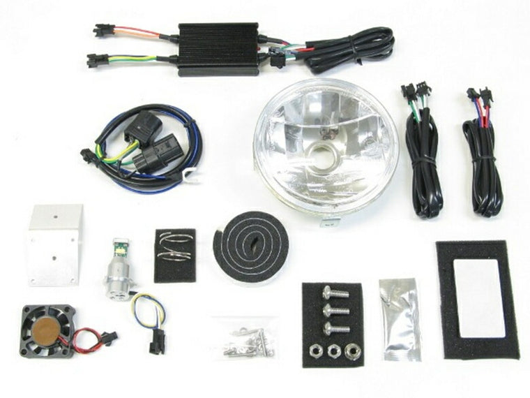 Protec プロテック LBH-H13 LEDマルチリフレクターヘッド ライト6000k スーパーカブ110プロ 18-(JA42) カタログ品番：P092-9010 メーカー品番：64008-60