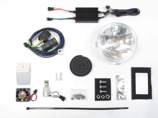 Protec プロテック LBH-H17 LEDマルチリフレクターヘッド ライト6000k クロスカブ50 18-(AA06) カタログ品番：P093-3016 メーカー品番：64009-60