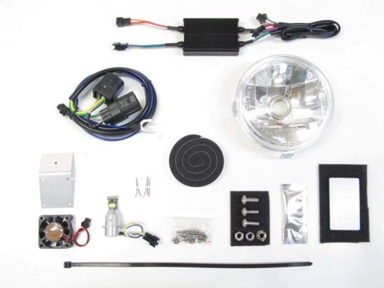 Protec プロテック LBH-H18 LEDマルチリフレクターヘッド ライト3000k クロスカブ50 18-(AA06) カタログ品番：P093-3017 メーカー品番：64009-30