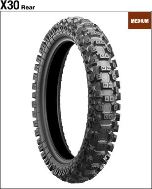 BRIDGESTONE ブリヂストン BATTLECROSS X30R 100 90-19 57M カタログ品番：P058-0411 メーカー品番：MCS00728