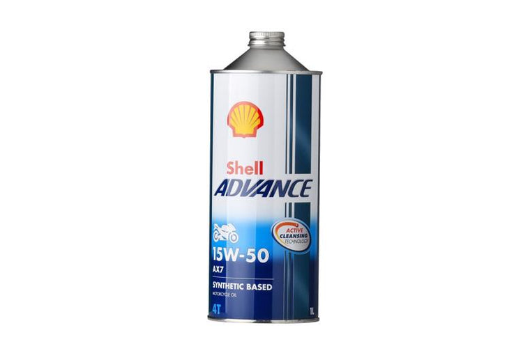 ShellADVANCE シェルアドバンス 4T AX7 (1L 1本) 15W-50 (SM MA2) カタログ品番：412231193-1 メーカー品番：412231193(1L1本)