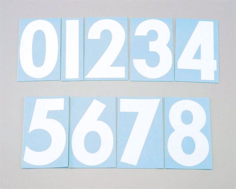 KITACO キタコ ゼッケンシール(フロント)シロ 8 3マイ カタログ品番：P025-3429 メーカー品番：000-0005008