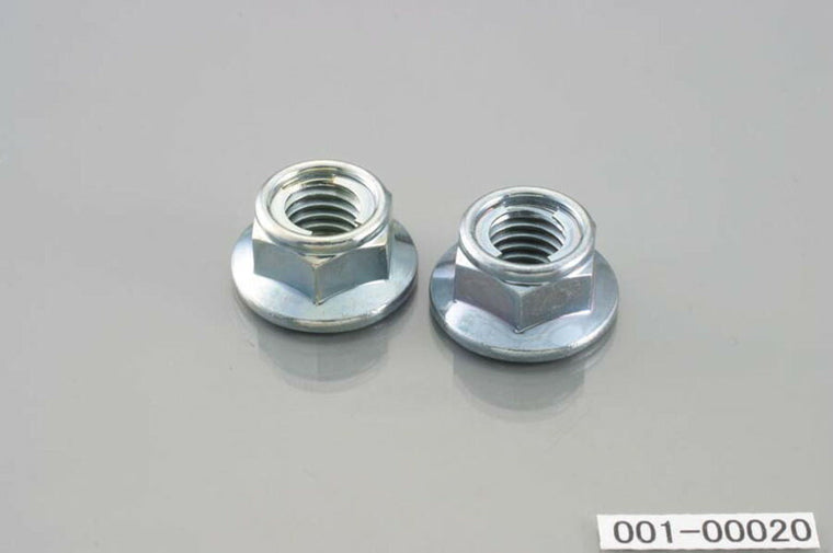 KITACO キタコ フランジツキロックナット ユニクロ M8X1.25 2PC カタログ品番：P031-5718 メーカー品番：0900-001-00020