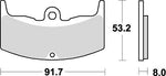 KITACO キタコ SBSブレーキパッド 552HF VT250F 82-86 カタログ品番：P025-3927 メーカー品番：777-0552000