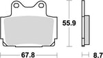 KITACO キタコ SBSブレーキパッド 570HS RZ250R 88-90 カタログ品番：P025-3943 メーカー品番：777-0570020
