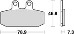 KITACO キタコ SBSブレーキパッド 588HF CAGIVA カタログ品番：P025-3963 メーカー品番：777-0588000
