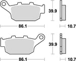 KITACO キタコ SBSブレーキパッド 614LS NSR250R 88-93 カタログ品番：P025-3984 メーカー品番：777-0614030