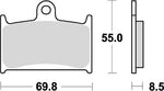KITACO キタコ SBSブレーキパッド 624HF GSXR750(4P) カタログ品番：P025-3997 メーカー品番：777-0624000