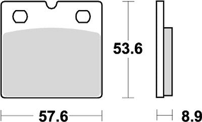 KITACO キタコ SBSブレーキパッド 640HF BMW カタログ品番：P025-4013 メーカー品番：777-0640000