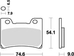 KITACO キタコ SBSブレーキパッド 665HF FZR1000 92-93 カタログ品番：P025-4033 メーカー品番：777-0665000