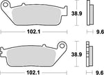 KITACO キタコ SBSブレーキパッド 700HF トランザルプ400 93- カタログ品番：P025-4054 メーカー品番：777-0700000