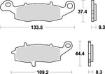KITACO キタコ SBSブレーキパッド 704LS ZR-7 99- カタログ品番：P025-4062 メーカー品番：777-0704030