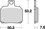 KITACO キタコ SBSブレーキパッド 730HF X9-125 18 20 25 カタログ品番：P025-4081 メーカー品番：777-0730000