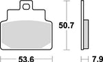 KITACO キタコ SBSブレーキパッド 748LF 125LEO(99-) カタログ品番：P025-4100 メーカー品番：777-0748010