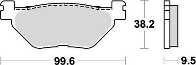 KITACO キタコ SBSブレーキパッド 769LS FJR1300 01- カタログ品番：P025-4110 メーカー品番：777-0769030