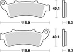 KITACO キタコ SBSブレーキパッド 735HF CBR1100XX 98- カタログ品番：P025-4147 メーカー品番：777-0735000
