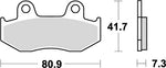 KITACO キタコ SBSブレーキパッド E104(558) FTR250 カタログ品番：P025-4158 メーカー品番：777-0104000