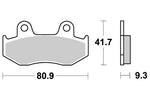 KITACO キタコ SBSブレーキパッド E125 リード100 カタログ品番：P025-4167 メーカー品番：777-0125000