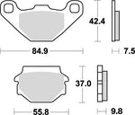 KITACO キタコ SBSブレーキパッド 546SI KX125 250 83- カタログ品番：P025-4176 メーカー品番：777-0546070